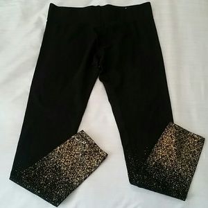 BLACK & GOLD LEGGING